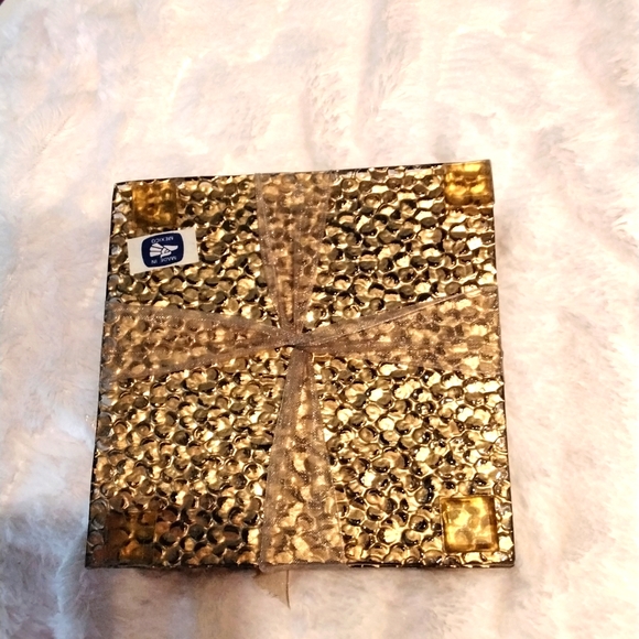 NWOT Goldtone coasters - Picture 4 of 6